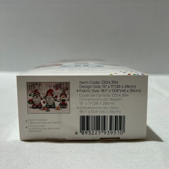 Diamond Dotz "Let's Celebrate" Gnomes Intermediate DD4394 Special Edition 18x14" - Picture 11 of 11